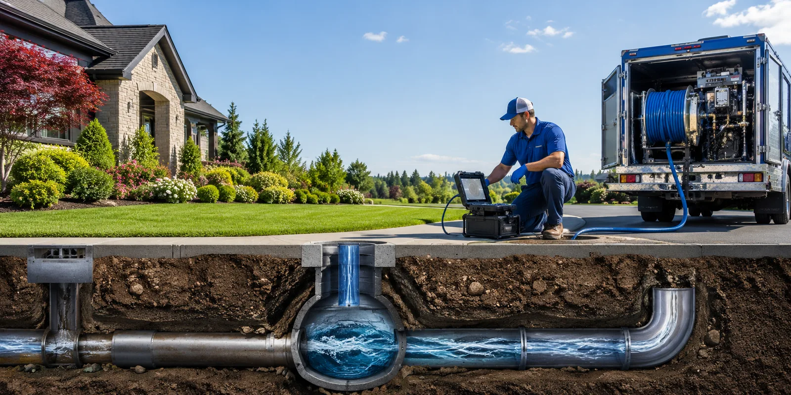 Drainage restoration information for Dugger, IN